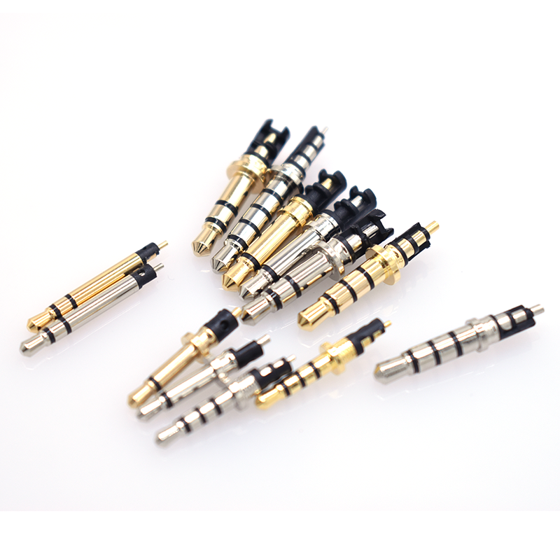 3.5 jack with gold-plated (welding wire type)