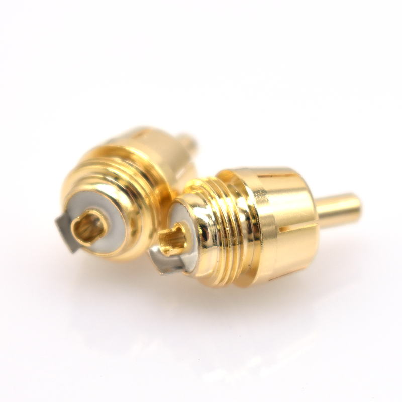 RCA connector - gold-plated plug
